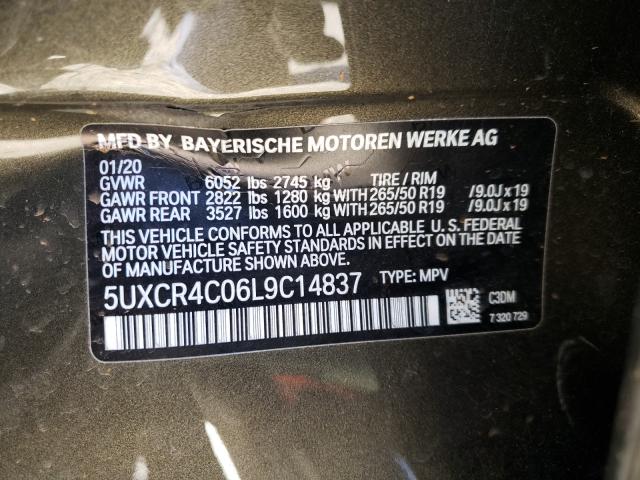 Photo 9 VIN: 5UXCR4C06L9C14837 - BMW X5 SDRIVE 