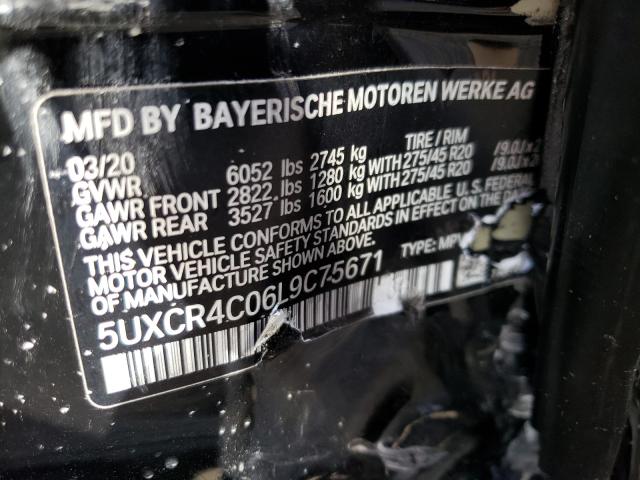 Photo 9 VIN: 5UXCR4C06L9C75671 - BMW X5 SDRIVE 