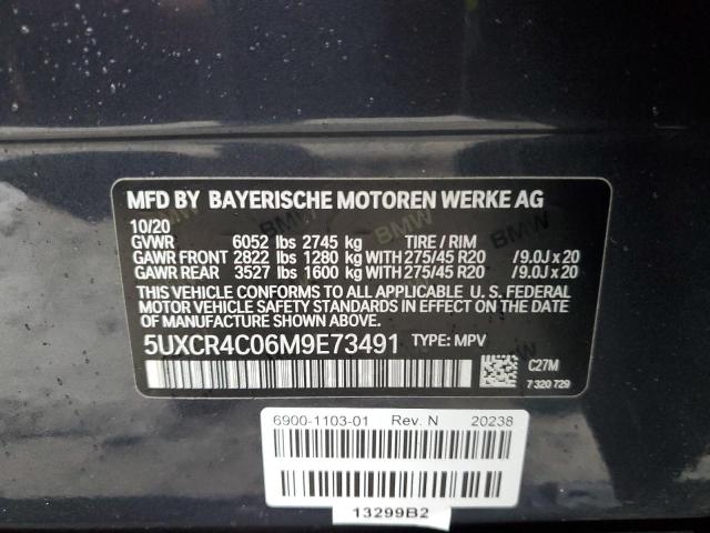 Photo 12 VIN: 5UXCR4C06M9E73491 - BMW X5 SDRIVE 