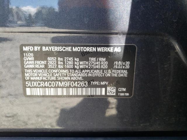 Photo 9 VIN: 5UXCR4C07M9F04263 - BMW X5 SDRIVE 