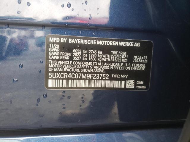 Photo 9 VIN: 5UXCR4C07M9F23752 - BMW X5 SDRIVE 