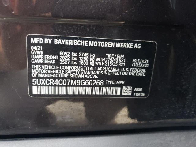 Photo 12 VIN: 5UXCR4C07M9G60268 - BMW X5 SDRIVE 