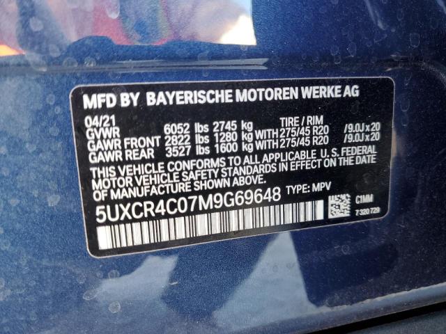 Photo 12 VIN: 5UXCR4C07M9G69648 - BMW X5 SDRIVE 