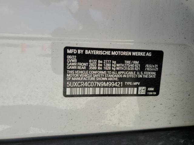 Photo 12 VIN: 5UXCR4C07N9M99421 - BMW X5 SDRIVE 