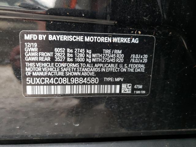 Photo 9 VIN: 5UXCR4C08L9B84580 - BMW X5 SDRIVE 