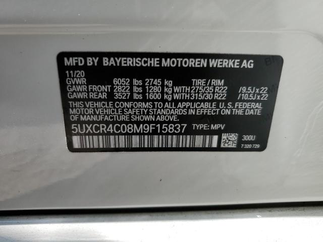 Photo 12 VIN: 5UXCR4C08M9F15837 - BMW X5 SDRIVE 