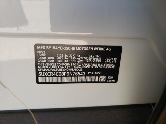 Photo 9 VIN: 5UXCR4C08P9N76543 - BMW X5 SDRIVE 