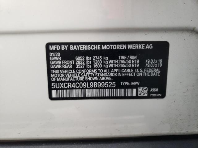 Photo 9 VIN: 5UXCR4C09L9B99525 - BMW X5 SDRIVE 