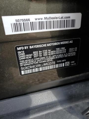 Photo 13 VIN: 5UXCR4C09LLW63378 - BMW X5 SDRIVE 