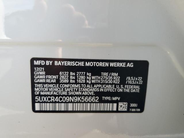 Photo 13 VIN: 5UXCR4C09N9K56662 - BMW X5 SDRIVE 