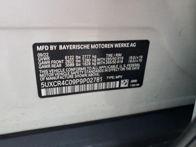 Photo 13 VIN: 5UXCR4C09P9P02781 - BMW X5 SDRIVE 