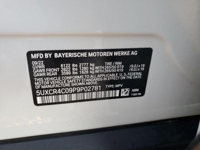 Photo 12 VIN: 5UXCR4C09P9P02781 - BMW X5 SDRIVE 