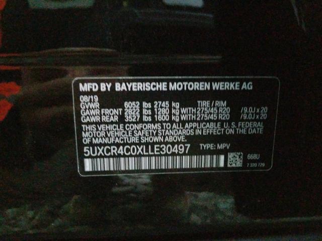 Photo 9 VIN: 5UXCR4C0XLLE30497 - BMW X5 SDRIVE 