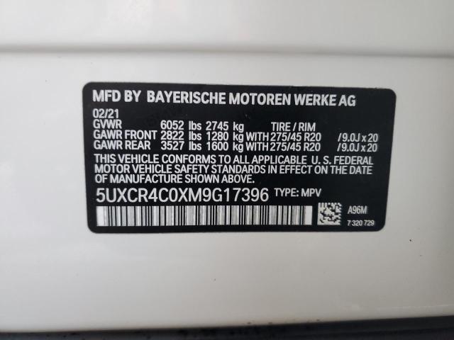 Photo 12 VIN: 5UXCR4C0XM9G17396 - BMW X5 SDRIVE 