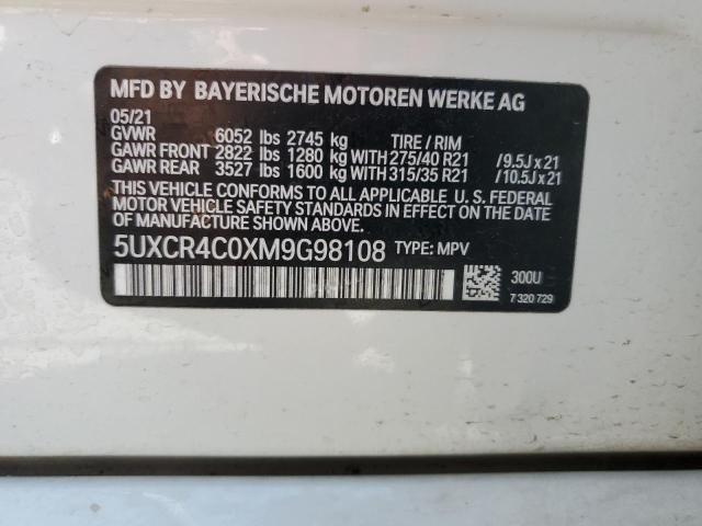 Photo 13 VIN: 5UXCR4C0XM9G98108 - BMW X5 SDRIVE 