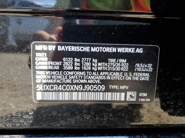 Photo 9 VIN: 5UXCR4C0XN9J90509 - BMW X5 SDRIVE 