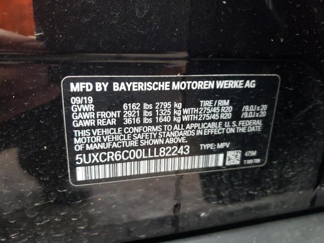 Photo 9 VIN: 5UXCR6C00LLL82243 - BMW X5 XDRIVE4 