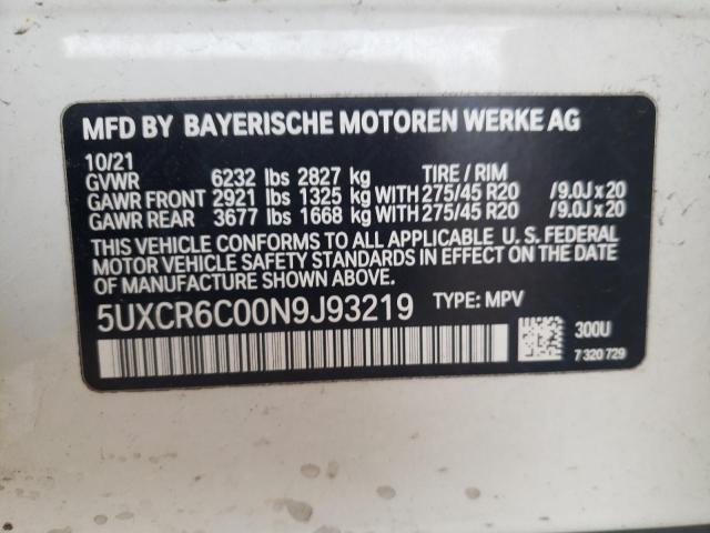 Photo 12 VIN: 5UXCR6C00N9J93219 - BMW X5 