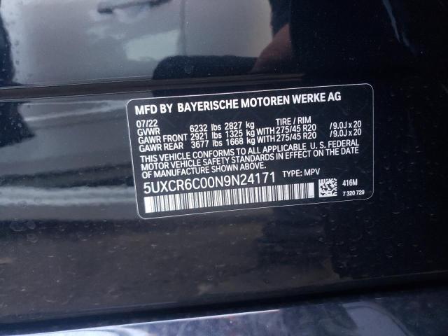 Photo 9 VIN: 5UXCR6C00N9N24171 - BMW X5 XDRIVE4 