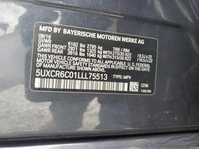 Photo 12 VIN: 5UXCR6C01LLL75513 - BMW X5 XDRIVE4 