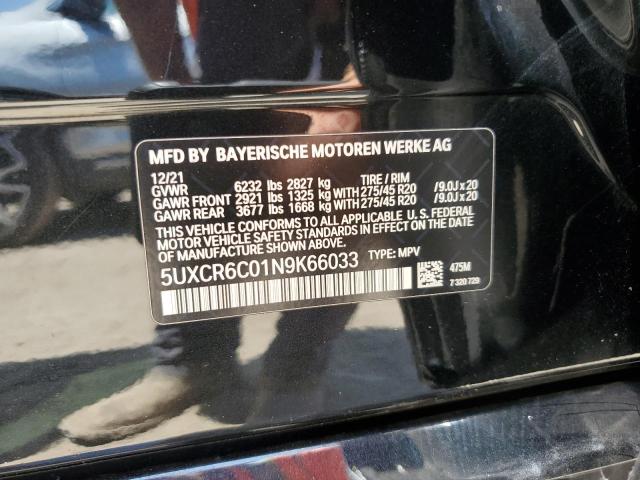 Photo 12 VIN: 5UXCR6C01N9K66033 - BMW X5 XDRIVE4 