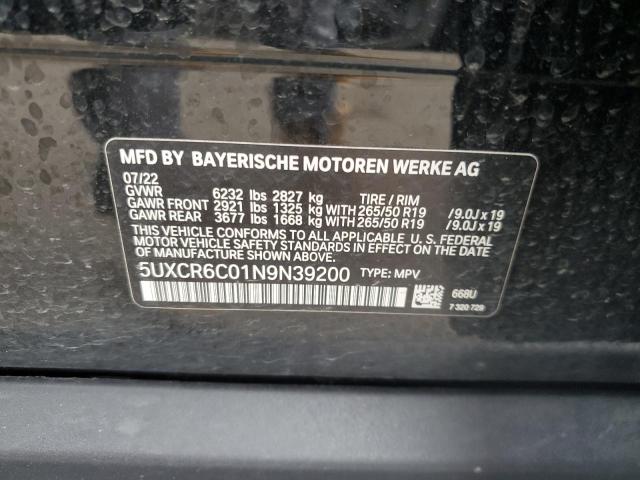 Photo 11 VIN: 5UXCR6C01N9N39200 - BMW X5 XDRIVE4 