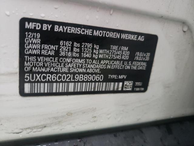 Photo 9 VIN: 5UXCR6C02L9B89060 - BMW X5 XDRIVE4 