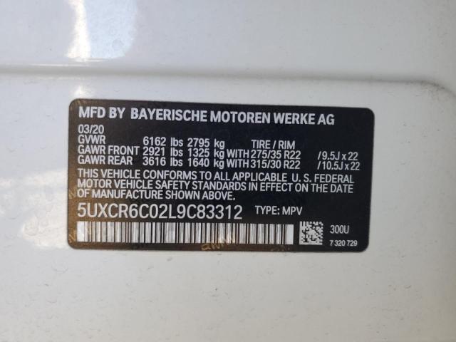 Photo 12 VIN: 5UXCR6C02L9C83312 - BMW X5 XDRIVE4 