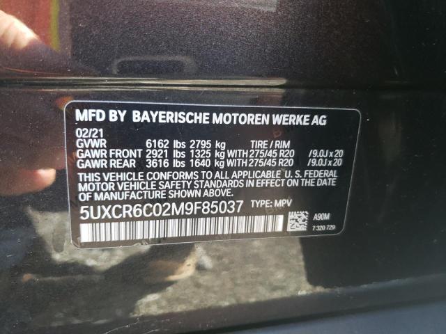 Photo 12 VIN: 5UXCR6C02M9F85037 - BMW X5 XDRIVE4 