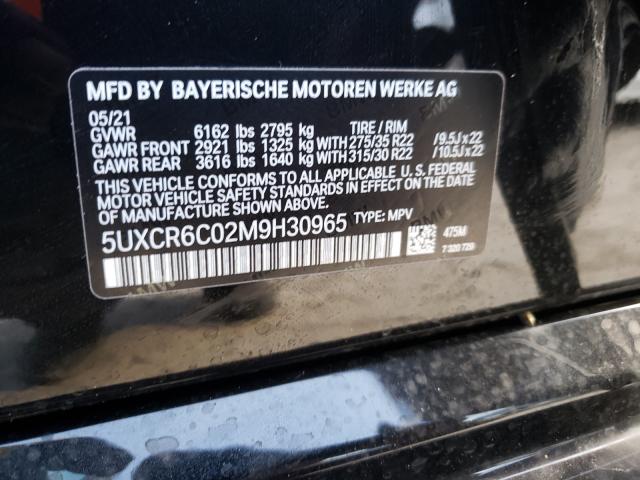 Photo 9 VIN: 5UXCR6C02M9H30965 - BMW X5 XDRIVE4 