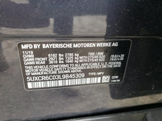 Photo 9 VIN: 5UXCR6C03L9B45309 - BMW X5 