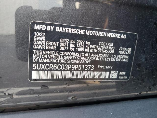 Photo 12 VIN: 5UXCR6C03P9P51373 - BMW X5 XDRIVE4 