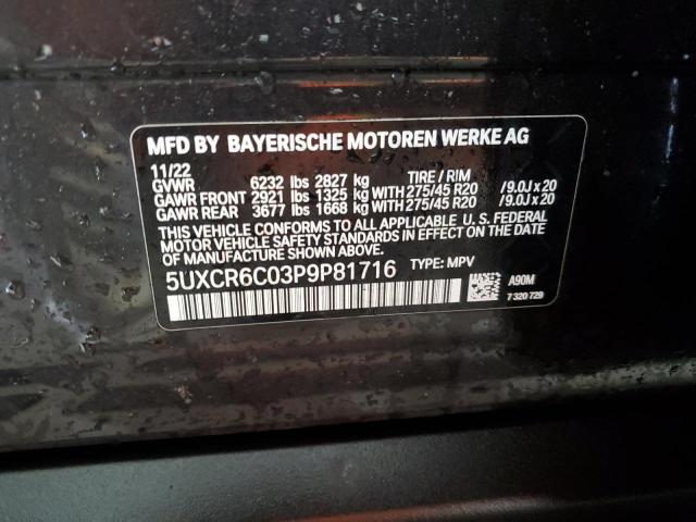 Photo 12 VIN: 5UXCR6C03P9P81716 - BMW X5 XDRIVE4 