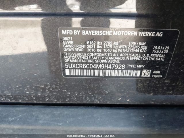 Photo 8 VIN: 5UXCR6C04M9H47928 - BMW X5 