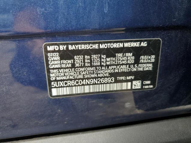 Photo 12 VIN: 5UXCR6C04N9N26893 - BMW X5 