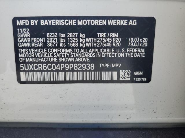 Photo 12 VIN: 5UXCR6C04P9P82938 - BMW X5 XDRIVE4 