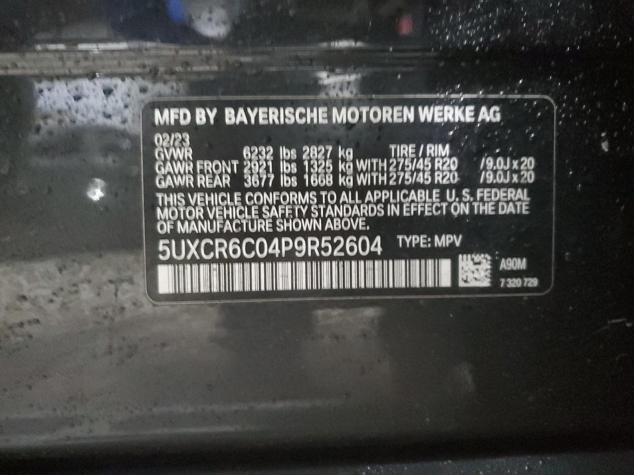 Photo 12 VIN: 5UXCR6C04P9R52604 - BMW X5 