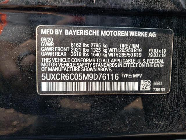 Photo 12 VIN: 5UXCR6C05M9D76116 - BMW X5 XDRIVE4 