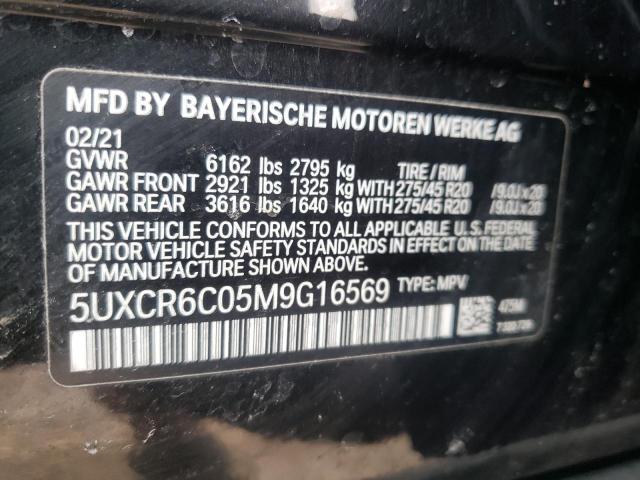 Photo 9 VIN: 5UXCR6C05M9G16569 - BMW X5 XDRIVE4 