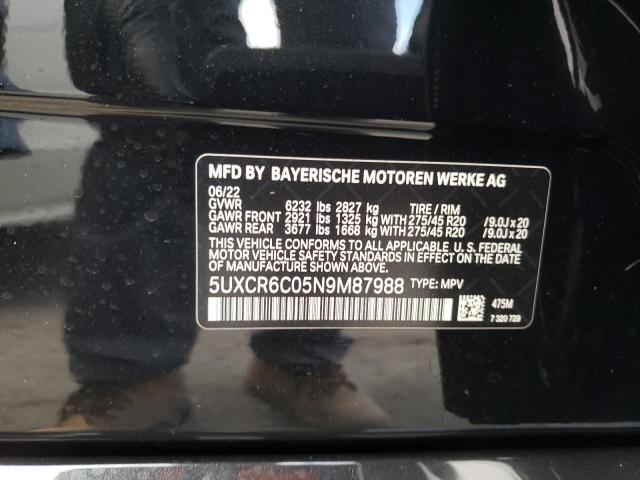 Photo 12 VIN: 5UXCR6C05N9M87988 - BMW X5 XDRIVE4 