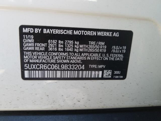 Photo 9 VIN: 5UXCR6C06L9B33204 - BMW X5 XDRIVE4 