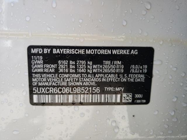 Photo 9 VIN: 5UXCR6C06L9B52156 - BMW X5 XDRIVE4 