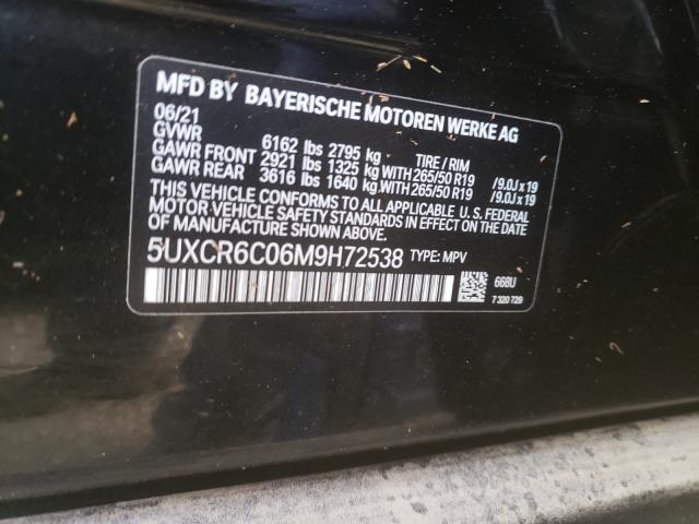 Photo 9 VIN: 5UXCR6C06M9H72538 - BMW X5 XDRIVE4 