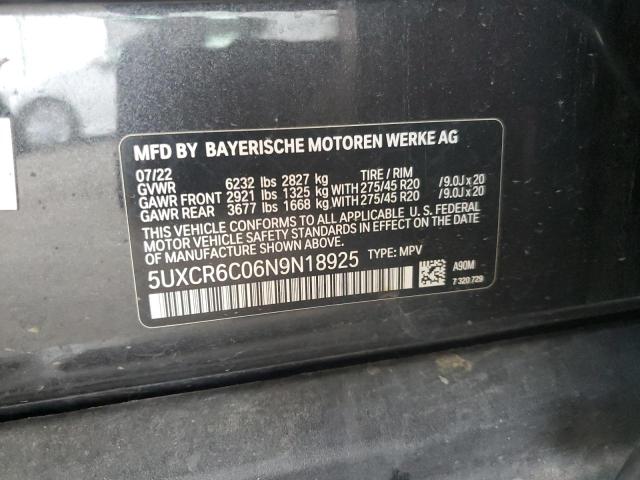 Photo 11 VIN: 5UXCR6C06N9N18925 - BMW X5 