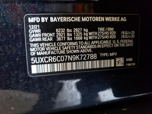 Photo 12 VIN: 5UXCR6C07N9K72788 - BMW X5 XDRIVE4 