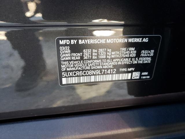 Photo 12 VIN: 5UXCR6C08N9L71412 - BMW X5 XDRIVE4 