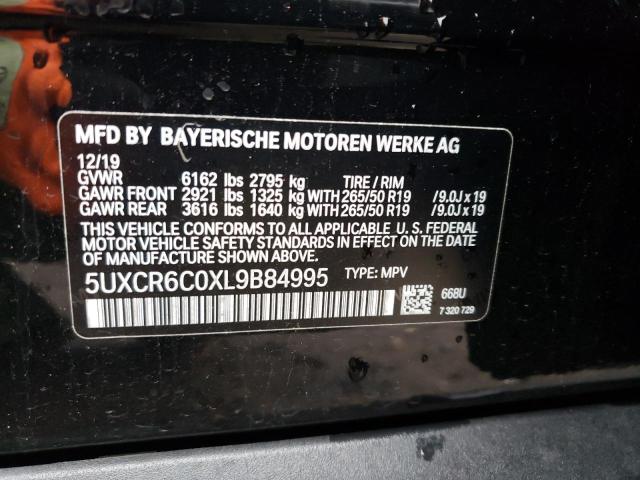 Photo 12 VIN: 5UXCR6C0XL9B84995 - BMW X5 XDRIVE4 