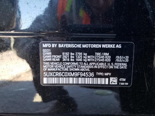 Photo 9 VIN: 5UXCR6C0XM9F94536 - BMW X5 XDRIVE4 