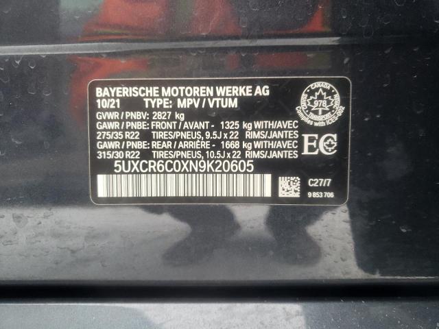 Photo 12 VIN: 5UXCR6C0XN9K20605 - BMW X5 XDRIVE4 