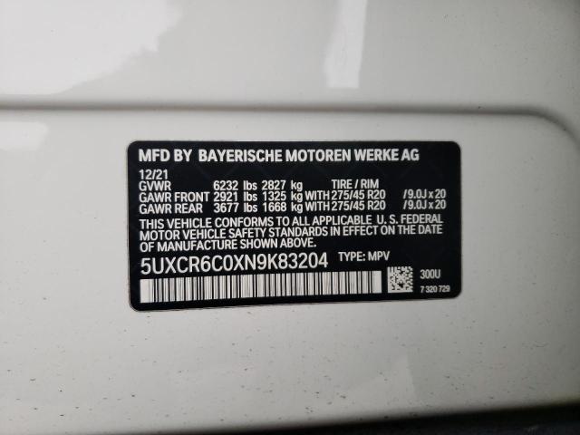 Photo 13 VIN: 5UXCR6C0XN9K83204 - BMW X5 XDRIVE4 